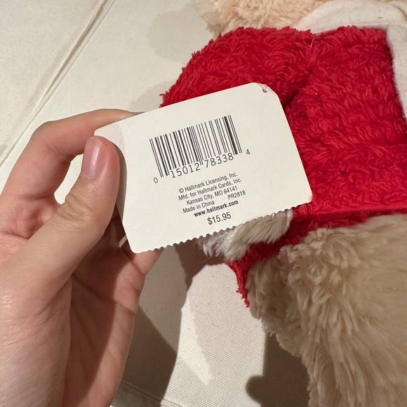 Hallmark Jingle Bear Christmas Teddy Bear Plush with Sound - Picture 4 of 4